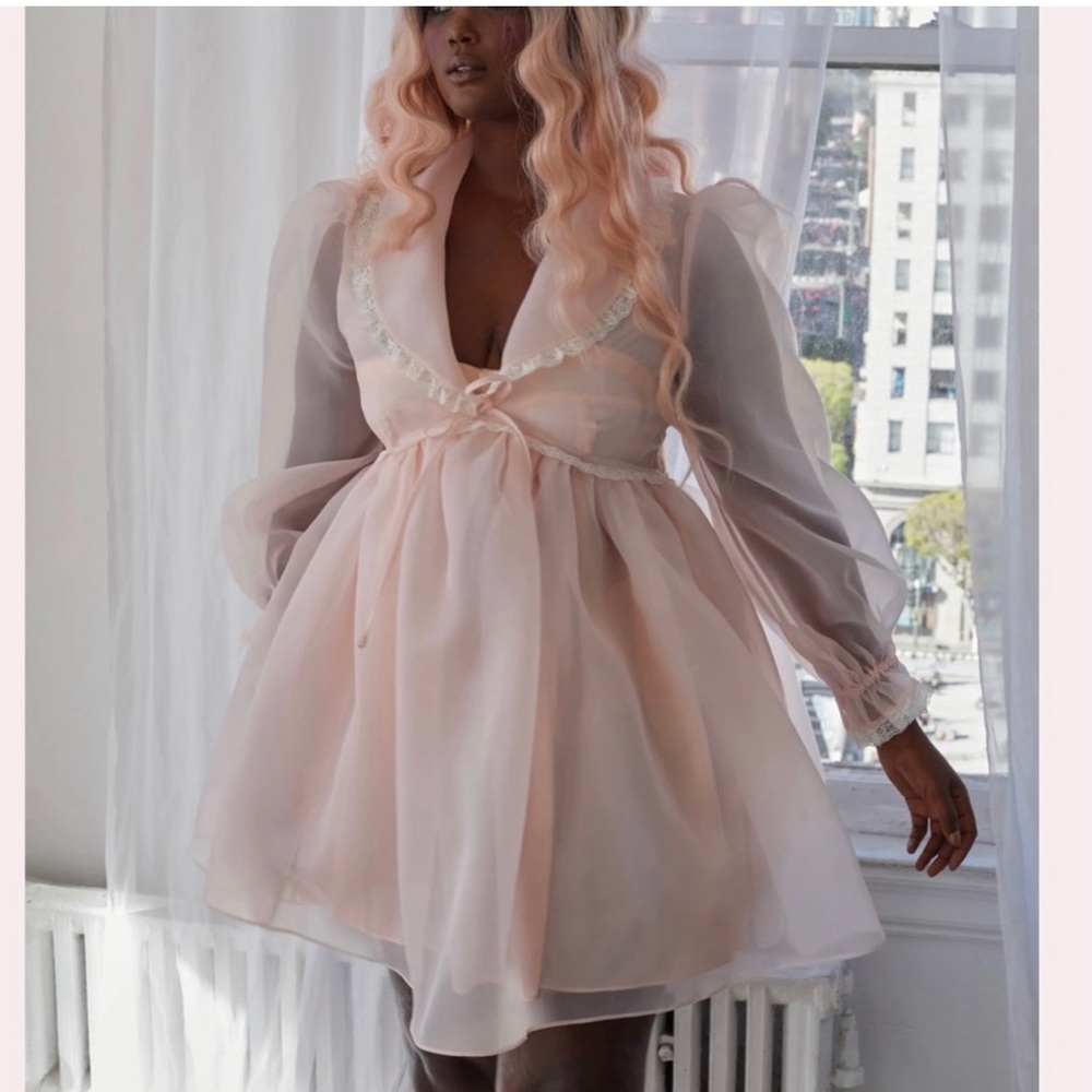 SOLD Selkie Babydoll Nightgown Dress - Picture 3 of 9